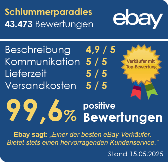 Auktionen und Bewertungen von Schlummerparadies